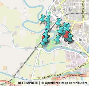 Mappa Via Lungovelino Don Giovanni Olivieri, 02100 Rieti RI, Italia (0.33704)