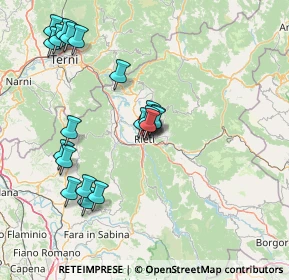 Mappa Piazza Cavour, 02100 Rieti RI, Italia (16.5635)