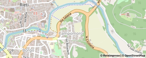 Mappa Rieti