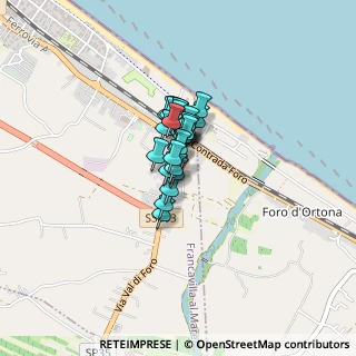 Mappa Via Antonella D'Aquino, 66023 Francavilla al Mare CH, Italia (0.225)