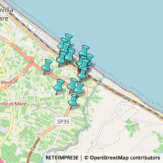Mappa Via Antonella D'Aquino, 66023 Francavilla al Mare CH, Italia (0.5685)