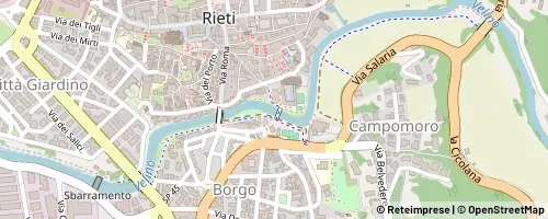 Mappa Rieti