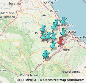 Mappa Contrada Saletto, 65014 Loreto Aprutino PE, Italia (10.60692)