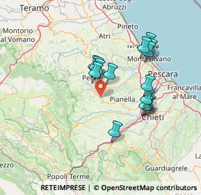 Mappa Contrada Saletto, 65014 Loreto Aprutino PE, Italia (12.954)