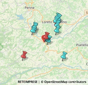 Mappa Contrada Saletto, 65014 Loreto Aprutino PE, Italia (2.88538)
