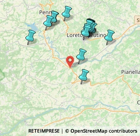 Mappa Contrada Saletto, 65014 Loreto Aprutino PE, Italia (4.274)
