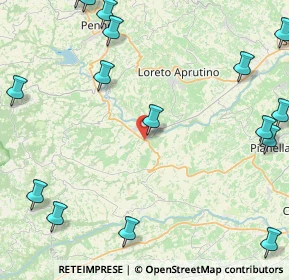 Mappa Contrada Saletto, 65014 Loreto Aprutino PE, Italia (6.69938)