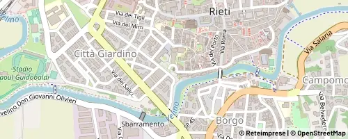 Mappa Rieti