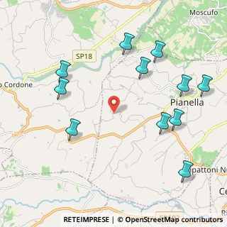 Mappa Contrada colle ciafardone, 65019 Pianella PE, Italia (2.55545)