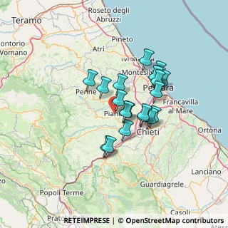 Mappa Via S. Nicola, 65019 Pianella PE, Italia (10.92)