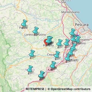 Mappa Via S. Nicola, 65019 Pianella PE, Italia (8.5255)