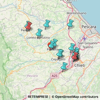 Mappa Via S. Nicola, 65019 Pianella PE, Italia (7.65611)