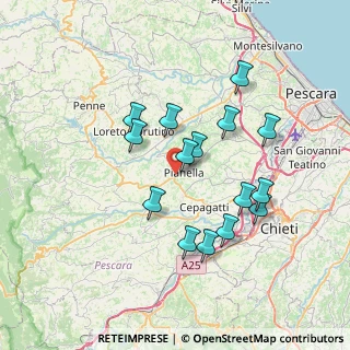 Mappa Via S. Nicola, 65019 Pianella PE, Italia (6.89533)