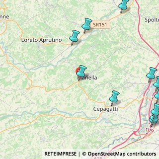 Mappa Via S. Nicola, 65019 Pianella PE, Italia (7.07364)