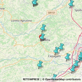 Mappa Via S. Nicola, 65019 Pianella PE, Italia (7.03533)