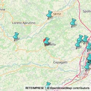 Mappa Via S. Nicola, 65019 Pianella PE, Italia (7.14308)