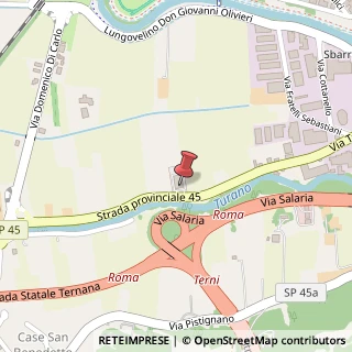 Mappa Via Tancia, Snc, 02100 Rieti, Rieti (Lazio)