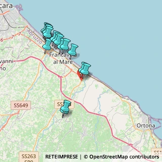 Mappa Via V. Colonna, 66023 Francavilla al Mare CH, Italia (4.2)