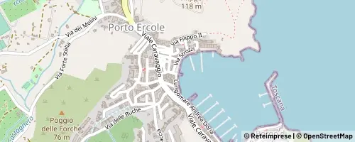 Mappa Monte Argentario