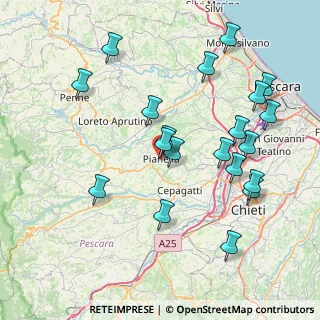 Mappa Vico Dee, 65019 Pianella PE, Italia (8.822)