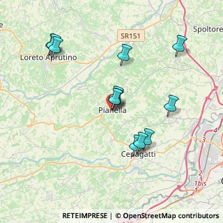 Mappa Vico Dee, 65019 Pianella PE, Italia (3.96583)