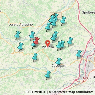 Mappa Vico Dee, 65019 Pianella PE, Italia (3.8605)