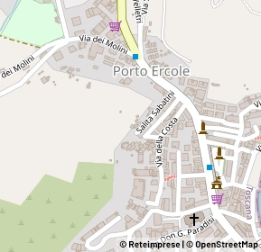 Mappa Via della Costa, 58019 Monte Argentario GR, Italia (0.11304)