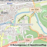 Karte Rieti