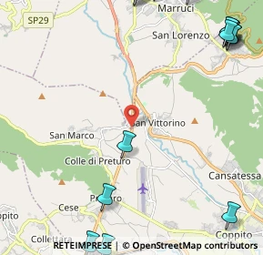 Mappa Via Amiternina, 67018 Sassa AQ, Italia (3.793)