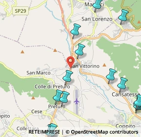 Mappa Via Amiternina, 67018 Sassa AQ, Italia (3.4655)