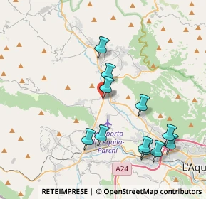 Mappa Via Amiternina, 67018 Sassa AQ, Italia (4.21818)
