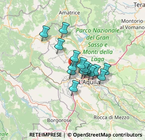 Mappa Via Amiternina, 67018 Sassa AQ, Italia (8.828)