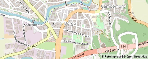 Mappa Rieti