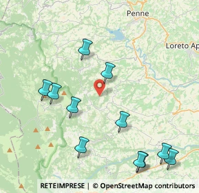 Mappa Contra Bosco, 65010 Montebello di Bertona PE, Italia (4.98455)