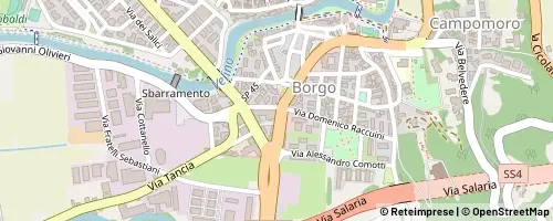 Mappa Rieti