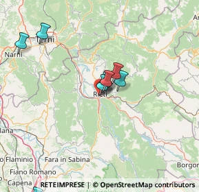 Mappa Via Sacchetti Sassetti, 02100 Rieti RI, Italia (26.88571)