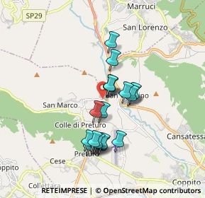 Mappa Via Nuova 58 Preturo, 67018 Sassa AQ, Italia (1.502)