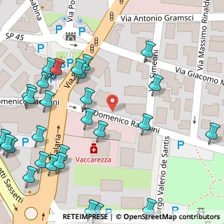 Mappa Via Domenico Raccuini, 02100 Rieti RI, Italia (0.08571)