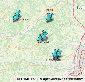 Mappa Via Monsignor D'Addario, 65019 Pianella PE, Italia (3.97429)