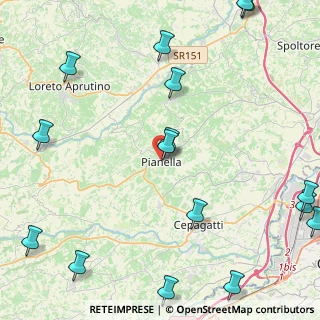 Mappa Via Battisti, 65019 Pianella PE, Italia (6.72938)