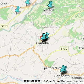 Mappa Via Monsignor D'Addario, 65019 Pianella PE, Italia (2.051)