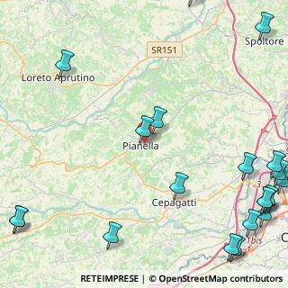 Mappa MERCURI TINO, 65019 Pianella PE, Italia (7.595)