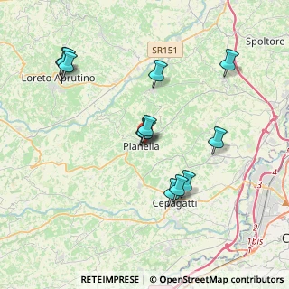 Mappa MERCURI TINO, 65019 Pianella PE, Italia (3.94833)