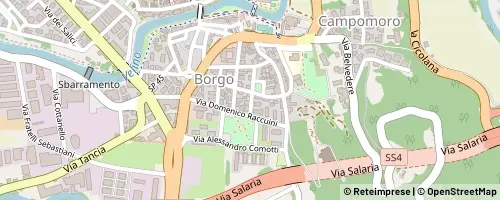 Mappa Rieti