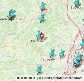 Mappa 65019 Pianella PE, Italia (7.131)