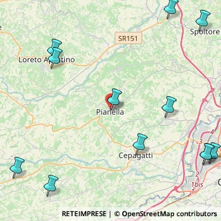 Mappa Via Martiri Ungheresi, 65019 Pianella PE, Italia (7.0675)