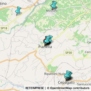 Mappa Via Martiri Ungheresi, 65019 Pianella PE, Italia (2.027)
