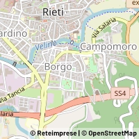 Karte Rieti