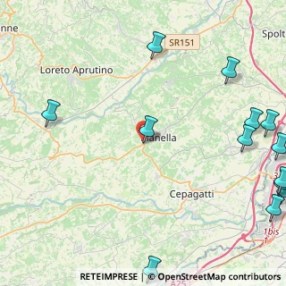 Mappa Via S. Maria a Lungo, 65019 Pianella PE, Italia (7.17154)
