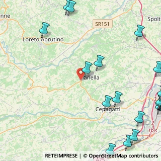 Mappa Via S. Maria a Lungo, 65019 Pianella PE, Italia (7.548)